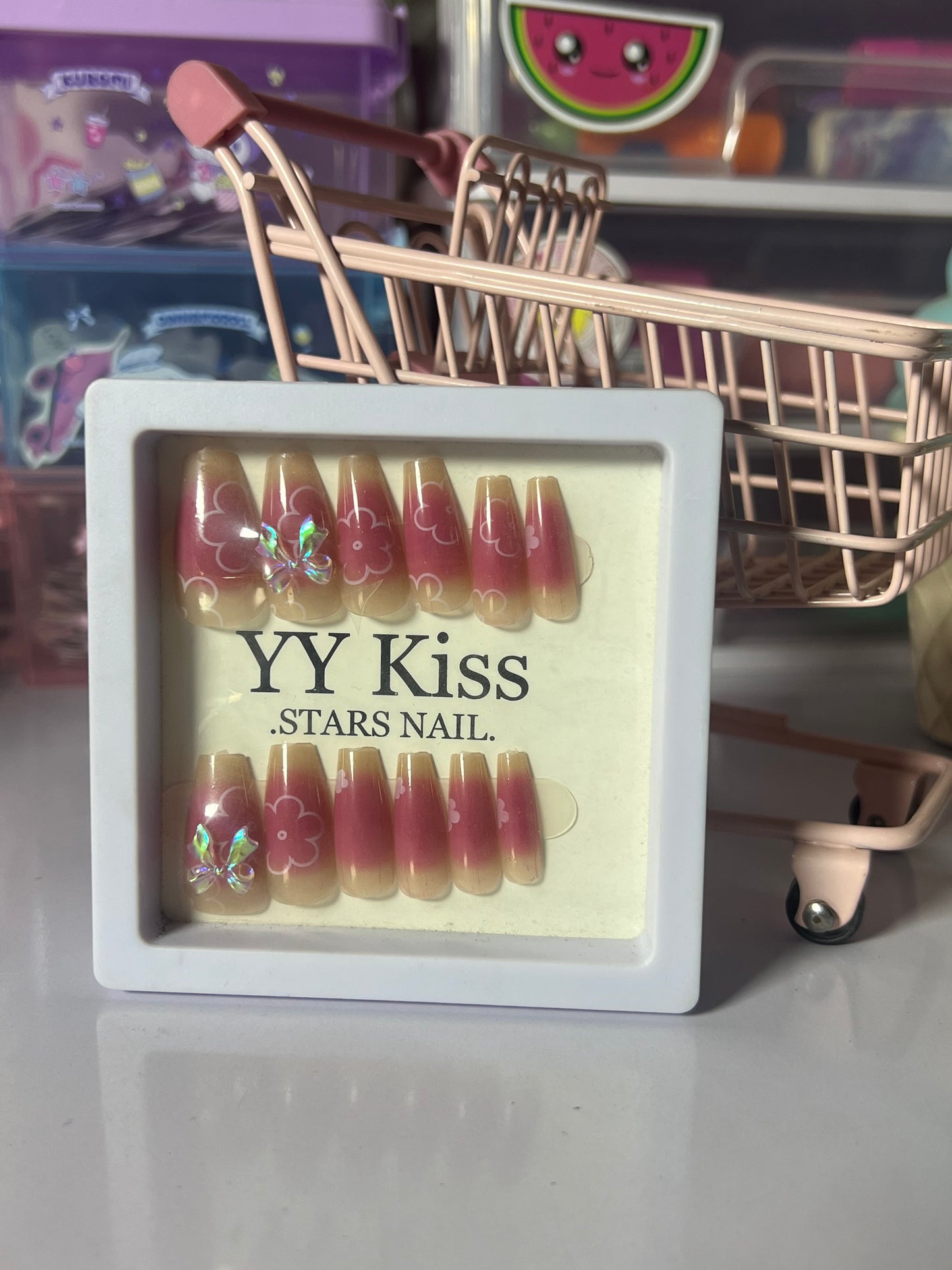 Fancy stick on Nails