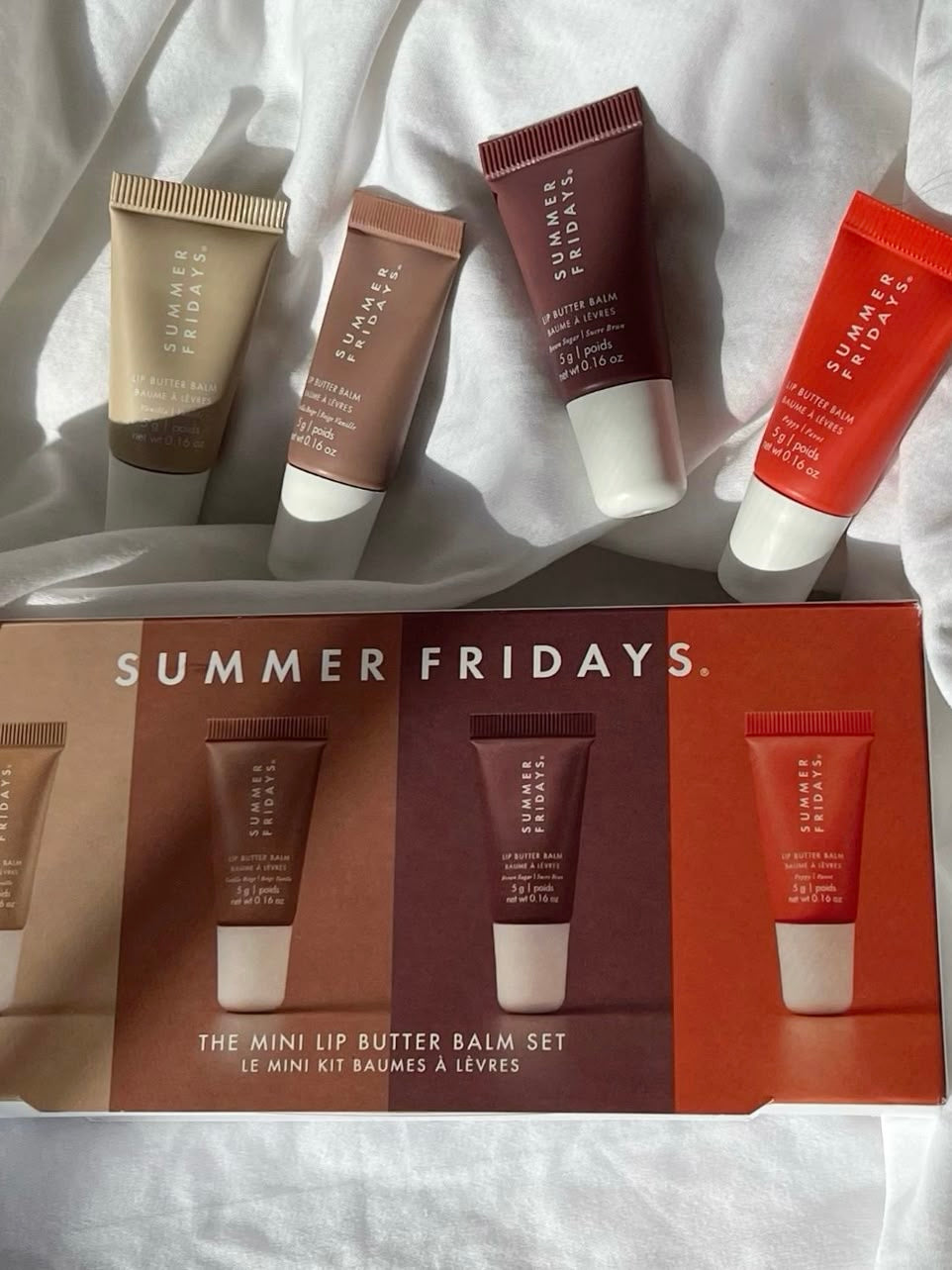 Limited Edition
Summer Fridays Mini Lip Butter Balm Set -
4-in-1