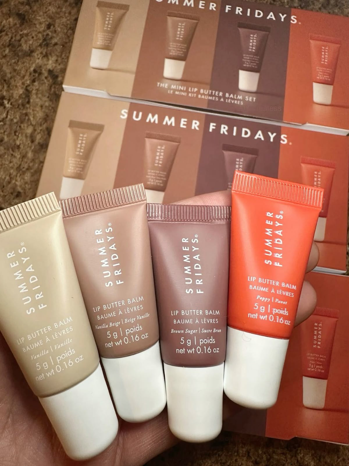 Limited Edition
Summer Fridays Mini Lip Butter Balm Set -
4-in-1
