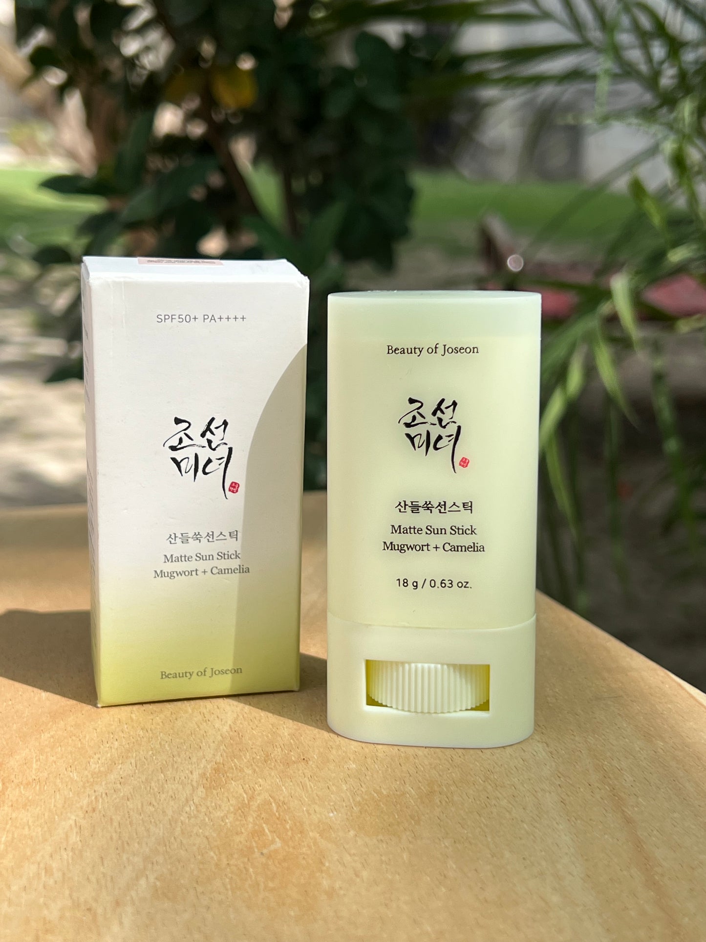 Beauty of Joseon Matte Sun Stick
Mugwort + Camelia SPF50+