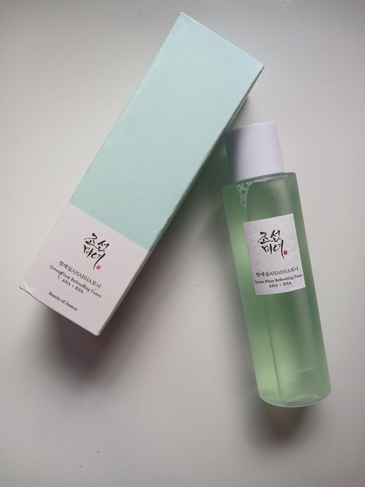 Beauty of Joseon Green Plum Refreshing Toner : AHA + BHA
