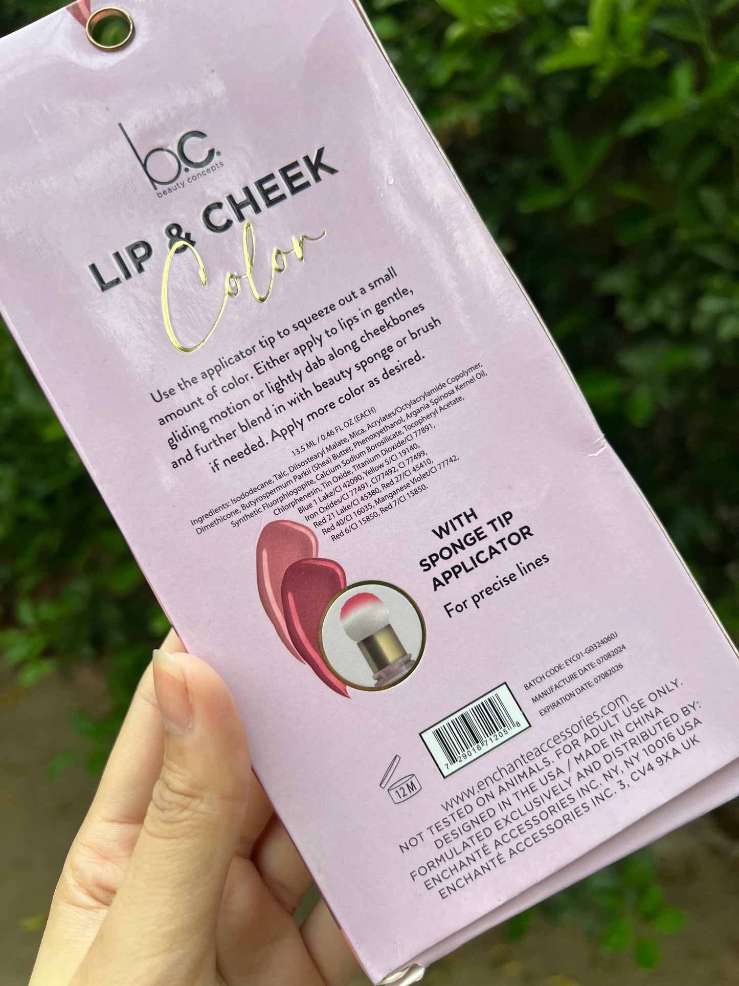 Beauty Concepts Lip & Cheek Duo