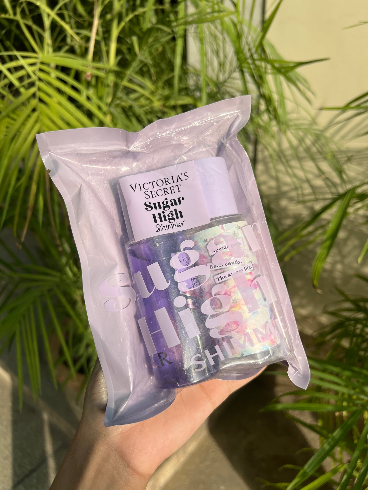 Victoria's Secret gift set mini (sugar high + shimmer) 75ml each
