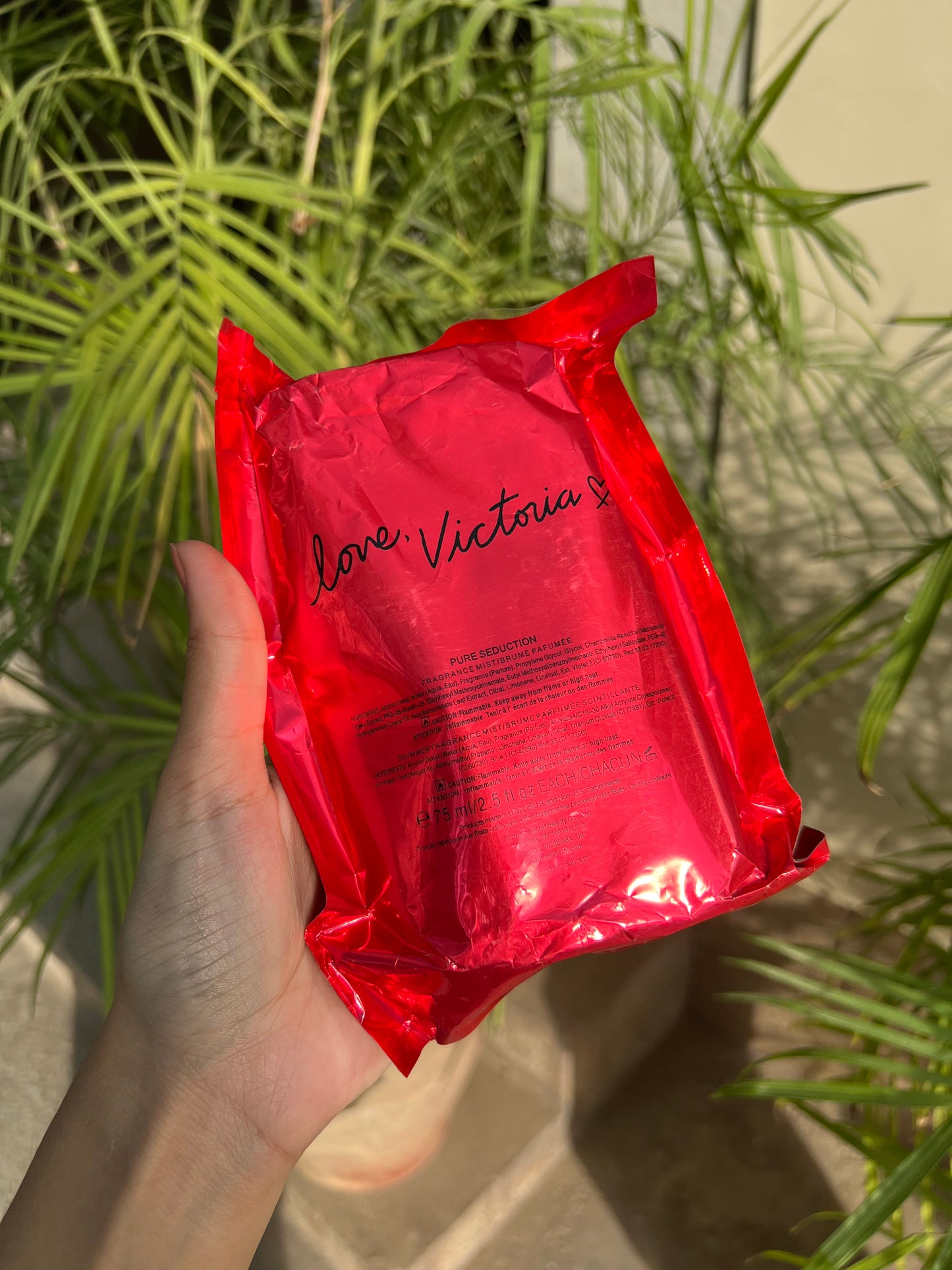 Victoria's Secret gift set mini (pure seduction + shimmer) 75ml each
