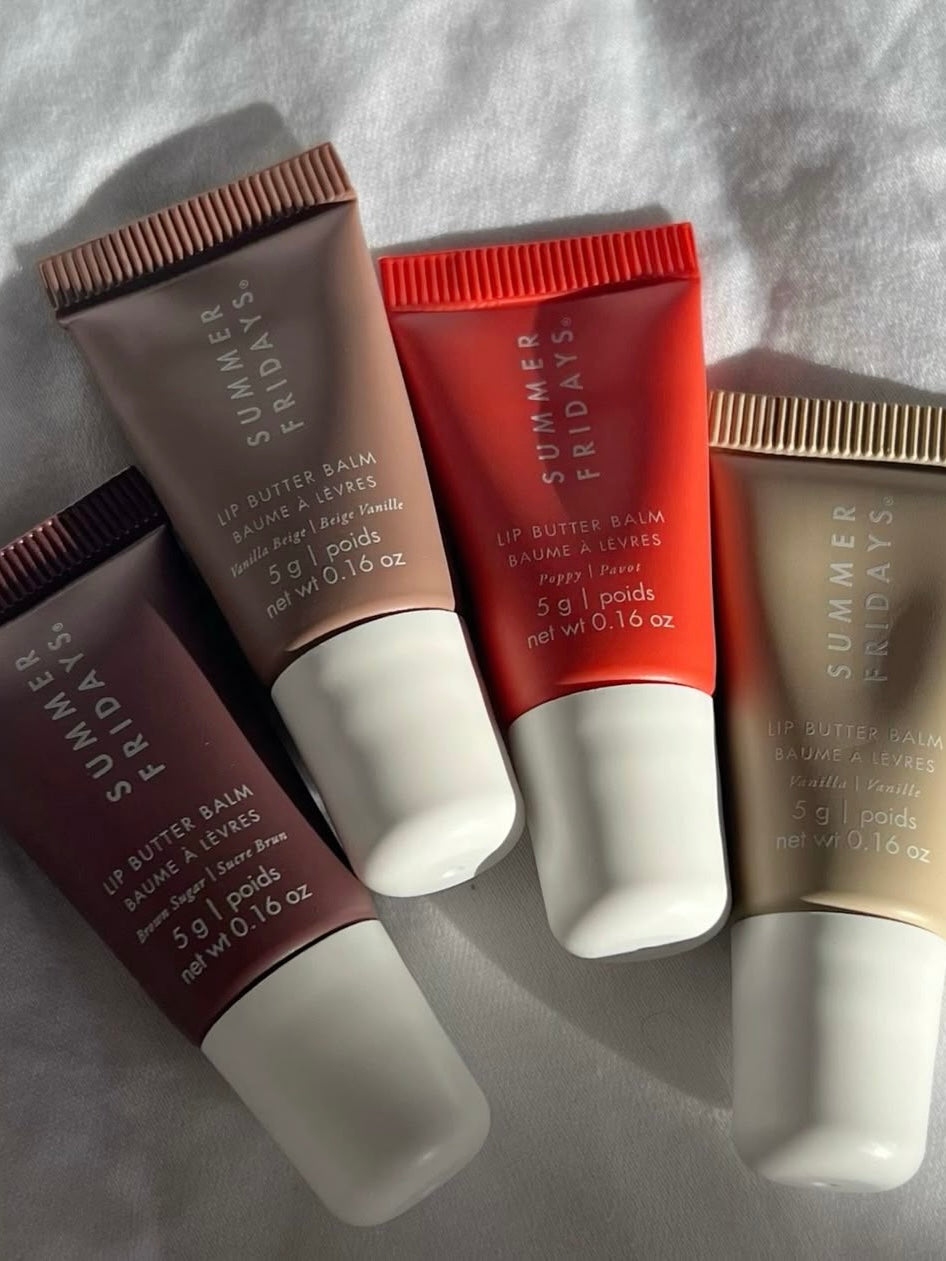 Limited Edition
Summer Fridays Mini Lip Butter Balm Set -
4-in-1