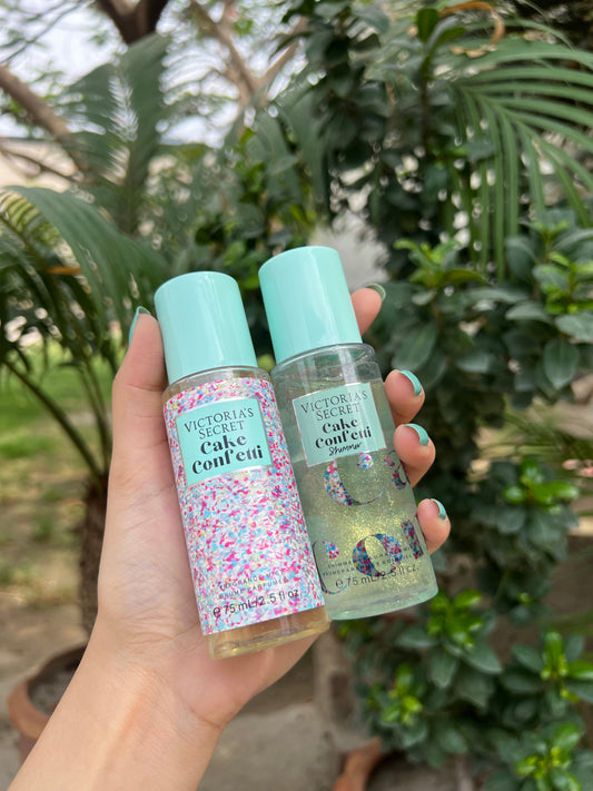 Victoria's Secret gift set mini (love spell + shimmer) 75ml each