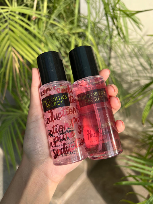 Victoria's Secret gift set mini (pure seduction + shimmer) 75ml each