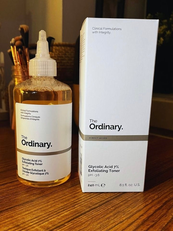 The Ordinary.
Glycolic Acid 7%
Exfoliating Toner