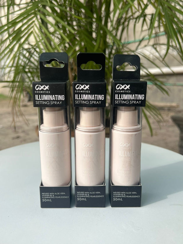 OXX illuminating setting spray