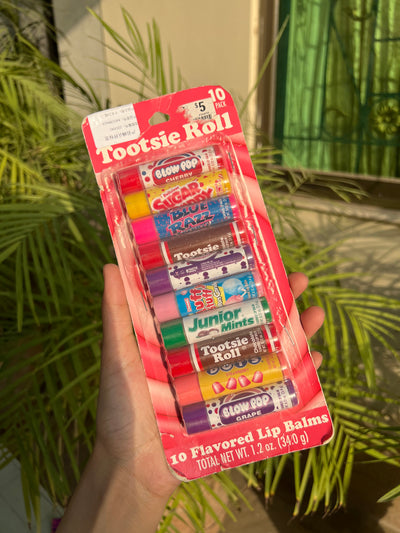 Tootsie Roll Scented Lip Balm Set