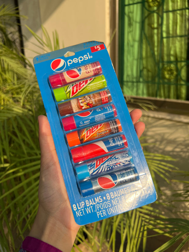 Pepsi Scented Lip Balm Set