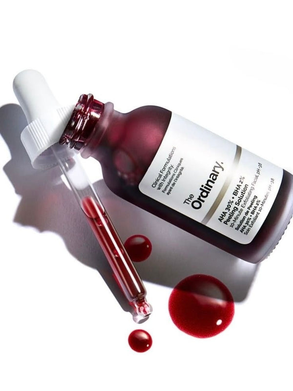 The Ordinary.
AHA 30% + BHA 2%
Peeling Solution