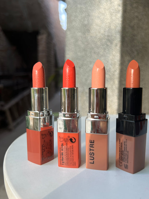 Set of 4 primark lipsticks