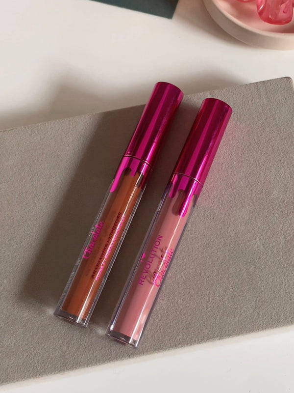 Revolution chocolate lip glosses