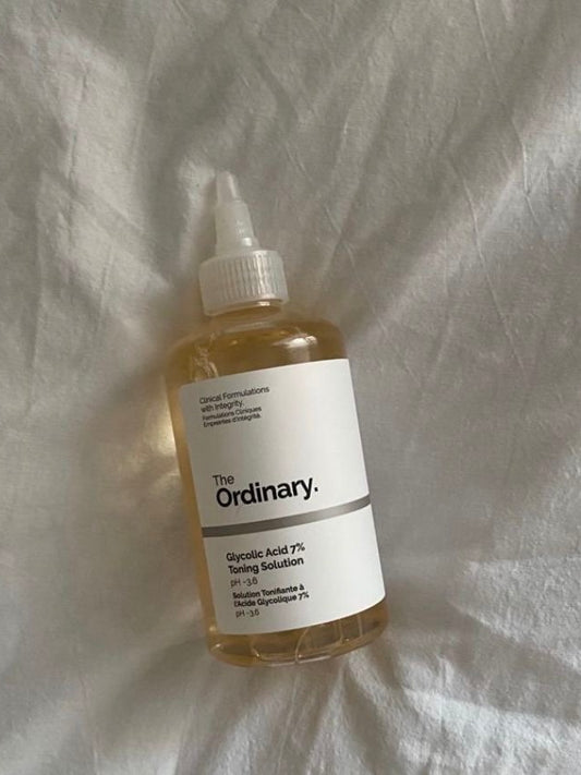 The Ordinary.
Glycolic Acid 7%
Exfoliating Toner