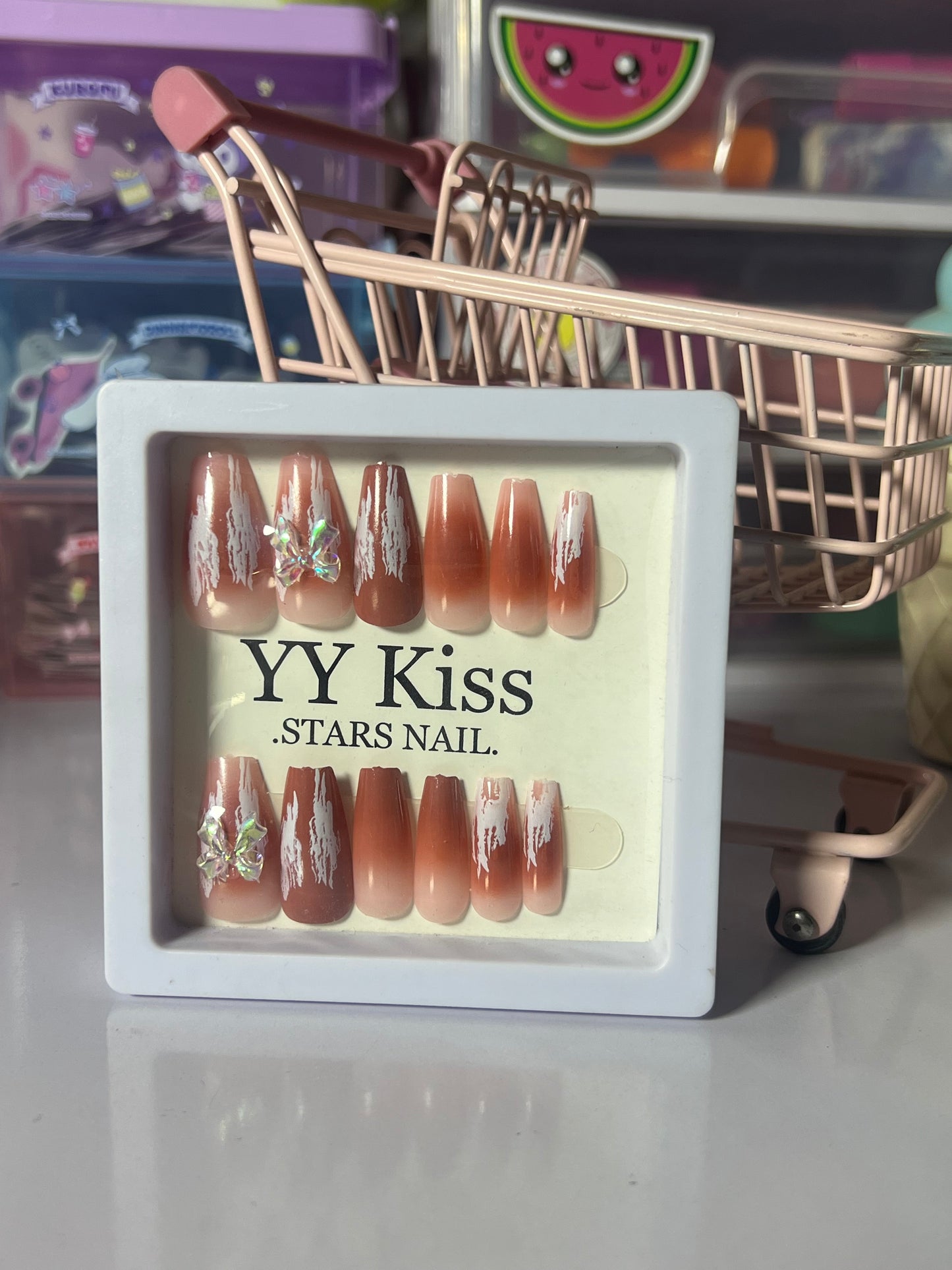 Fancy stick on Nails