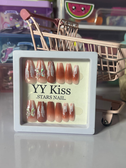 Fancy stick on Nails