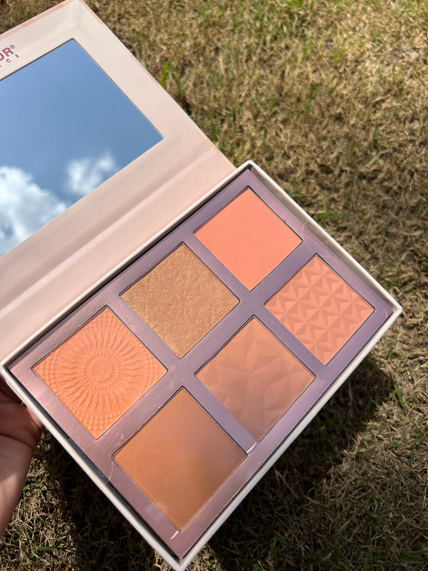 City Color cheeky face bar palette