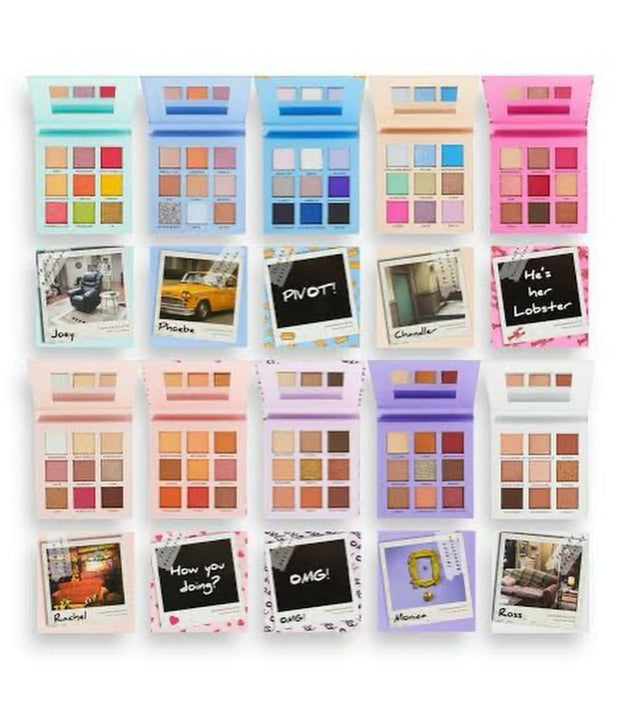 Friends X Makeup Revolution Eyeshadow Palette vault - Gift Set