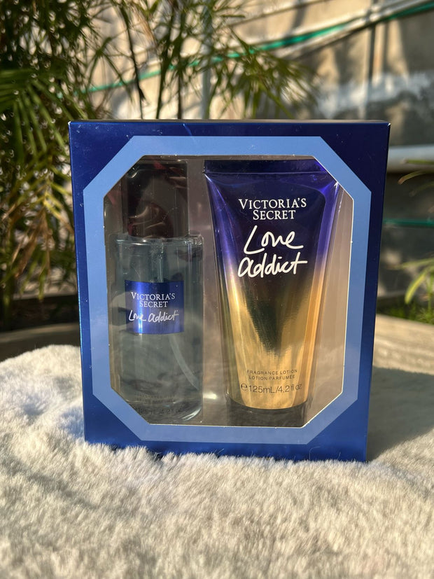 LOVE ADDICT Victoria's Secret Mist & Lotion Duo (medium size)