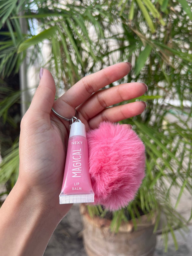 NEXT lip balm key chain