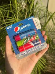 Pepsi lip balm set