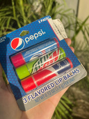 Pepsi lip balm set